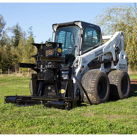 skid steer tree shear attachment